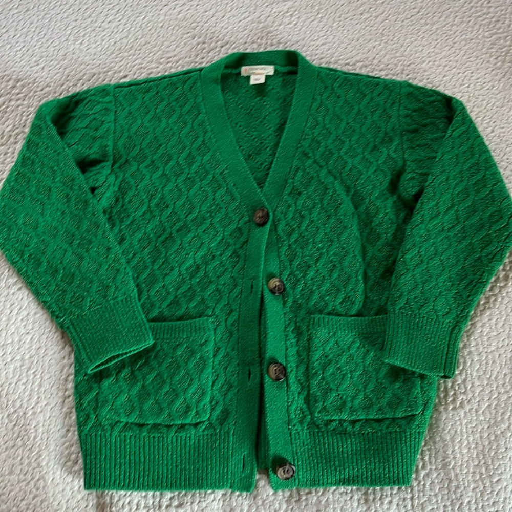 Jcrew crewcuts girls sweater cardigan size cardigan size 6-7
